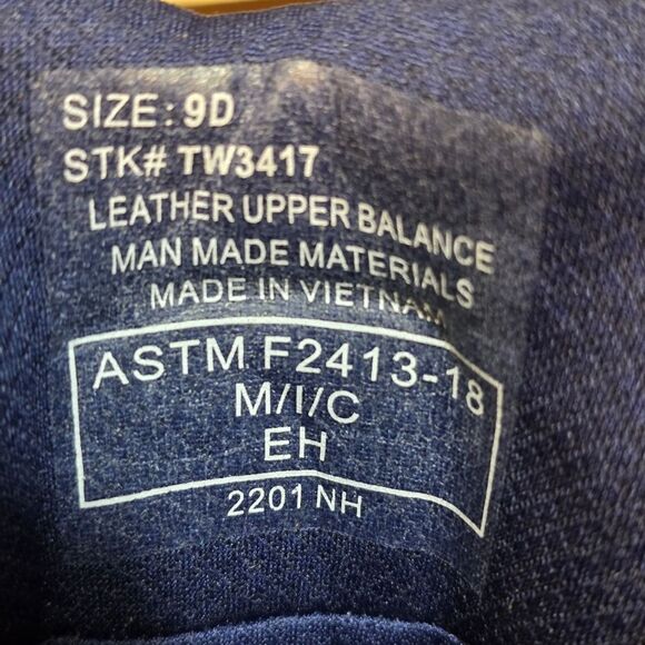 Tony Lama Greasewood Composite Toe Waterproof Work Boots Brown TW3417 Men's 9 - Picture 7 of 7